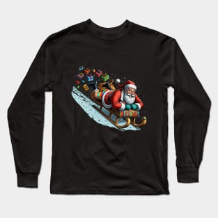 Santa's Sleigh Ride Long Sleeve T-Shirt